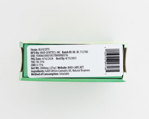 mad labs bluscotti