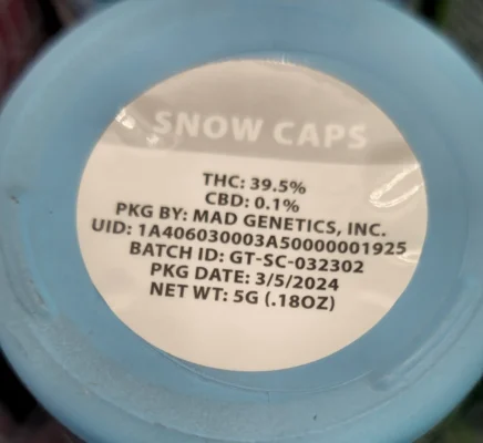 mad labs snow caps