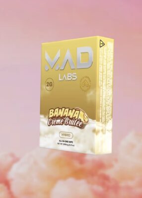 mad labs banana creme brulee