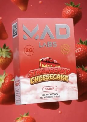mad labs strawberry cheesecake