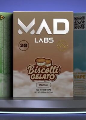 mad labs biscotti gelato