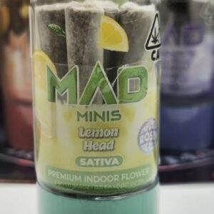 mad minis infused rosin pre rolls