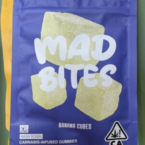 mad bites banana cubes