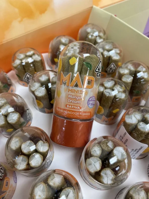mad minis infused diamond pre rolls