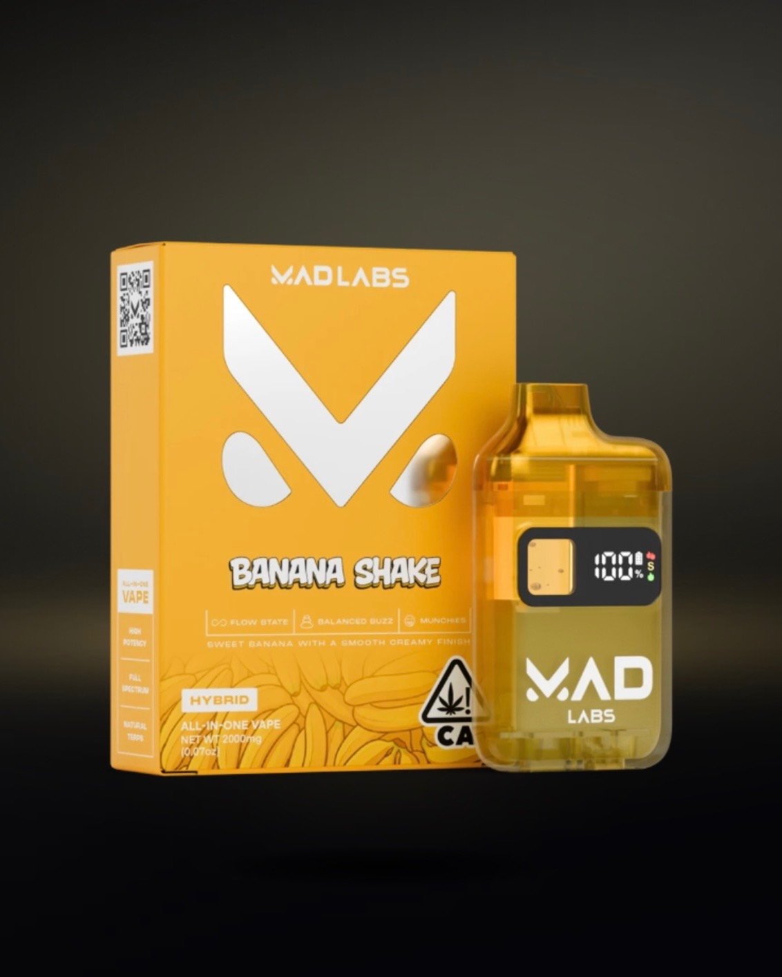 mad labs 2g translucent disposable